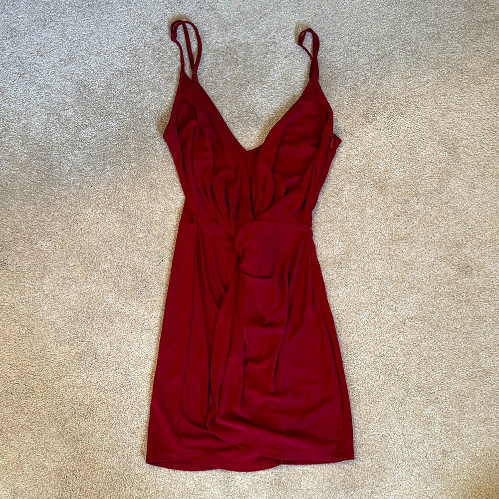 Tobi Red Mini Dress